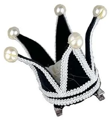 Zdjęcie produktu dla Czapka błazna cyrkowa gotycka tiara korona halloween cosplay impreza