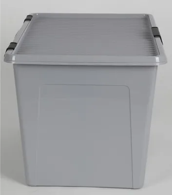 Produktbild von 14x Scharnierbox 52L Bunt 60x40x35cm Deckel Aufbewahrung Spielzeugkiste Farben