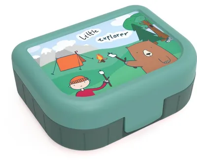 Image de ROTHO Snack box 1L KIDS EXPLORER - vert