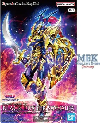 Zdjęcie produktu dla Postać zwiększa yu-gi-oh! czarny połysk Solider