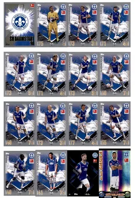 Immagine prodotto di Topps Match Attax Bundesliga - 2023/24 - Pacchetto squadra - SV Darmstadt 98
