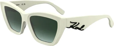 Produktbild von Karl Lagerfeld KL6179S N White 55/16/140 Damen Sonnenbrillen