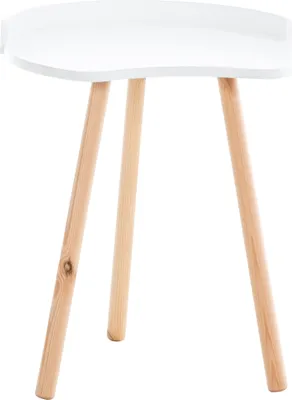 Produktbild von CLP Beistelltisch Jannis im Skandi-Look weiß