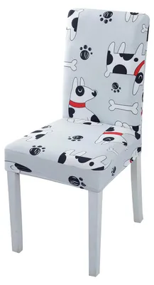 Stretch Eetkamerstoelhoezen, 2 St., wasbar, Polyester/Elasthan
