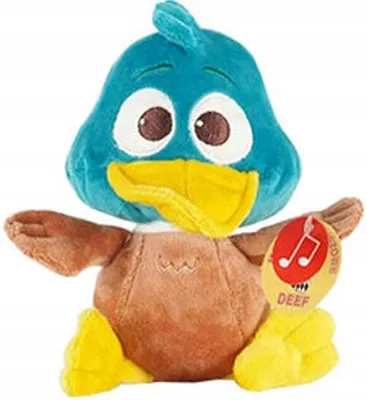 Produktbild von Deef 3471 Verrückte Ente mit Stimme Plüschtier 17 cm