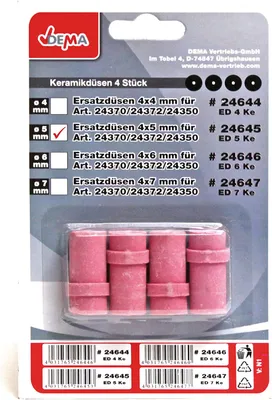 Produktbild von DEMA Ersatzdüsen 4x5mm für 24370+24372+24350