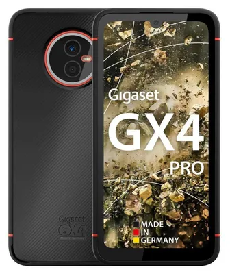 Produktbild von Gigaset GX4 PRO, 15,5 cm (6.1"), 6 GB, 128 GB, 48 MP, Android 14, Schwarz