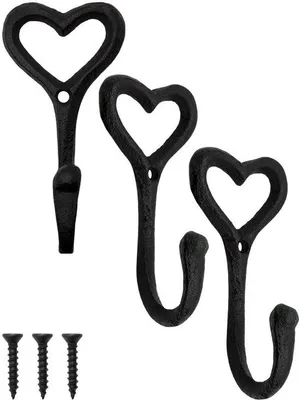 Productafbeelding van Gordijnstang - Antiek design - Zwart