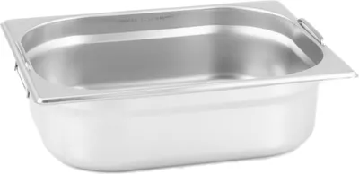 Produktbild von GN Behälter Gastronorm 1/2 100 mm mit Fallgriffe aus Edelstahl GVK ECO