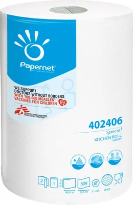 Productafbeelding van Papernet 402406, wit, cellulose, Papernet 403363