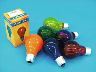 Produktbild von OMNILUX A19 230V/40W E-27 blau