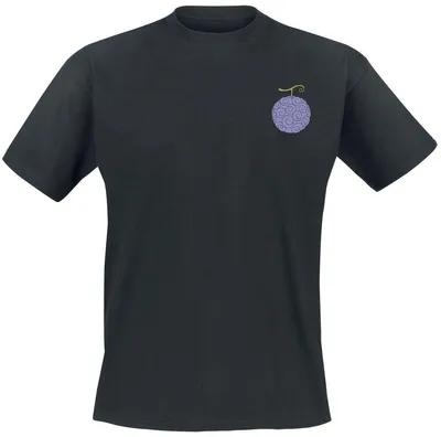 Produktbild von One Piece T-Shirt Herren Gum-Gum Teufelsfrucht schwarz XL