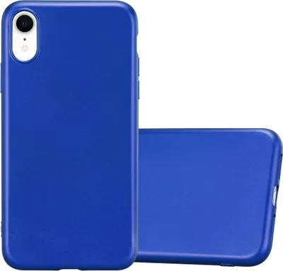 Obrázok produktu pre Cadorabo ochranné puzdro pre Apple iPhone XR v modrom puzdre na mobilný telefón TPU silikónový kryt puzdra