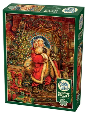 Zdjęcie produktu dla Puzzle 1000 elementów Święty Mikołaj tu był