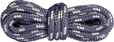 Produktbild von Strapazierfähige Schnürsenkel für Trekkingstiefel Mountval Laces 150 cm - Farbe: Dunkelgrau mit Beige