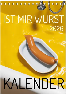 Produktbild von Ist mir Wurst Kalender (Tischkalender 2026 DIN A5 hoch), CALVENDO Monatskalender