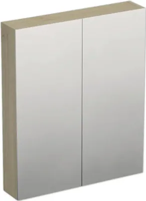 Produktbild von Jungborn Spiegelschrank TRENTA 60 x 14,4 x 72 cm Kendal eiche 2-türig IP 44