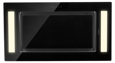Image de Klarstein hotte, hotte silencieuse, hotte à encastrer, hotte avec filtre, hotte encastrable, hotte 90 cm, 230 W, 620 m³/h, hotte avec aspiration/circulation, noir