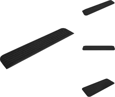 Obrázek produktu pro vidaXL Prahová rampa 110x21x2,5 cm guma - Dopravní značení
