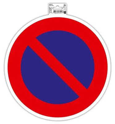 Produktbild von EXACOMPTA Klebeschild / Hinweisschild "Parkverbot"