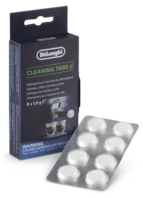 Produktbild von De'Longhi Cleaning Tabs Reinigungstabletten DLSC552 - 8x1,5g (1er Pack)