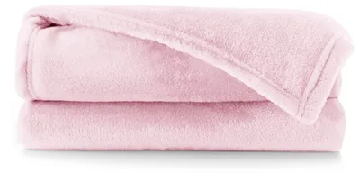 Produktbild von DecoKing Kuscheldecke 160x210 cm rosa Decke Microfaser Tagesdecke Fleece weich sanft kuschelig pink puderrosa powderpink Mic