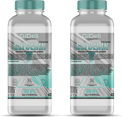 Produktbild von Glycerin VG 2L 99,5% Pharmaqualität E422 pflanzlich Kosmetik Haushalt GiDeli