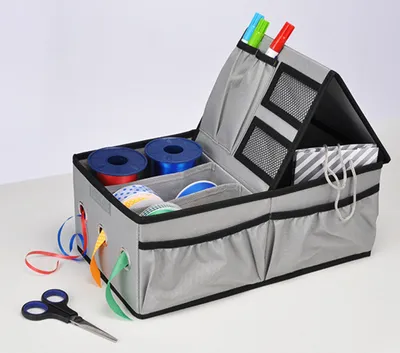 Produktbild von Aufbewahrungsbox Tasche Organizer Geschenkband & kleine