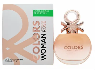 Produktbild von Benetton Colors Woman Rose Eau de Toilette 80ml Spray