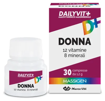 Productafbeelding van MASSIGEN Multivitamine- en multimineralen supplement, 30 omhuld tabletten