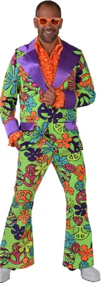 Produktbild von M209202-105-M Herren Hippie Anzug Partyanzug Gr.M
