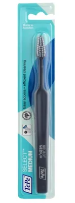 Immagine prodotto di TePe | Spazzolino Select Medium - Testina triangolare - Ergonomico - Per adulti - Consigliato dal dentista