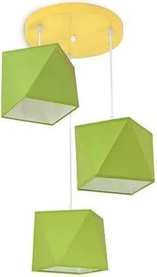 Image de Lampe à suspendre Lampe pour chambre d'enfant belle lampe à suspendre en métal différentes variantes 299-E3D (vert)