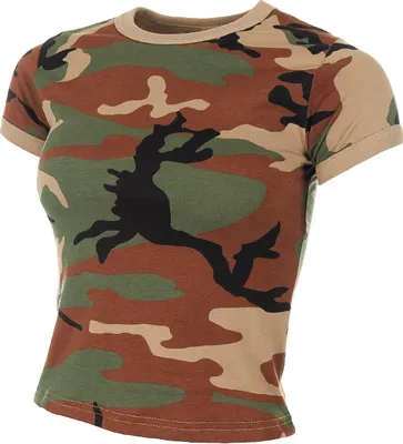 Produktbild von Outdoor Damen oder Girlie-Shirt Camouflage XL