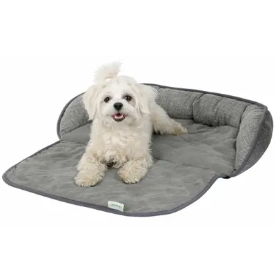Zdjęcie produktu dla Kerbl Couchkissen Emalia (Farbe Grau, L x B x H 98 x 66 x 12 cm, für Hunde)