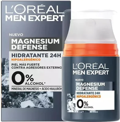Obrázok produktu pre L'oreal Paris Men Expert Magnesium Defense hydratačný 24 H 50 ml