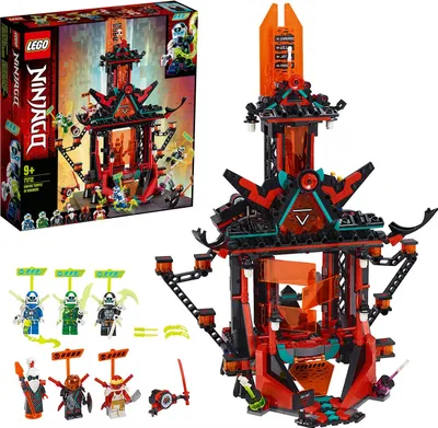 Obrázok produktu pre LEGO 71712 NINJAGO Chrám nezmyslov, stavebnica so 6 minifigúrkami, nindža hračka pre deti