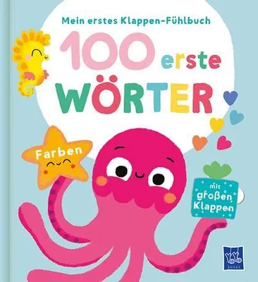 Obrázok produktu pre Mein erstes Klappen-Fühlbuch - 100 erste Wörter - Farben