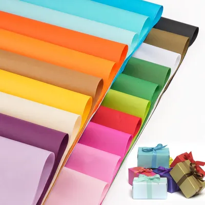 Productafbeelding van Set van 60 Grote Tissue Papieren voor Creatieve Hobby's