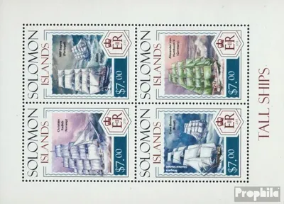 Produktbild von Briefmarken Salomoninseln 2014 Mi 2342-2345 Kleinbogen (kompl. Ausg.) postfrisch Schiffe