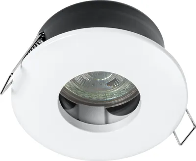 Produktbild von OSRAM Deckeneinbauleuchte inkl. OSRAM GU10 LED 4.3W, Einbauleuchte  in Weiß, IP65-Schutz, für Badezimmer & Innenräume, vollständiges Montage- und Anschlusszubehör enthalten
