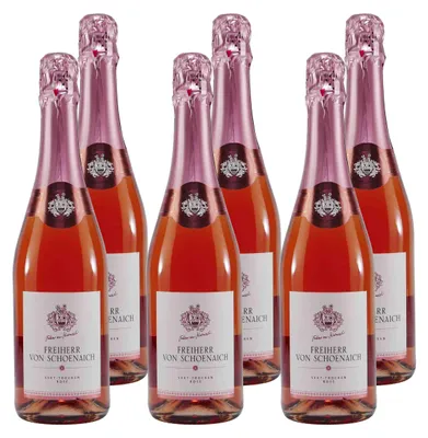 Produktbild von Freiherr von Schoenaich Sekt Rosé -trocken- (6 x 0,75L)
