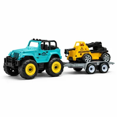 Produktbild von Auto LKW Abschleppwagen Pullback + Zubehör