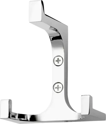 Produktbild von SOTECH Garderobenhaken QUADRATO Höhe 81 mm x Breite 70 mm Chrom poliert aus Zinkdruckguss