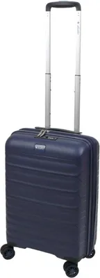 Produktbild von Kabinenkoffer 10050BL Polypropylen erweiterbar 4 Doppelrollen TSA-Schloss Teleskopgriff