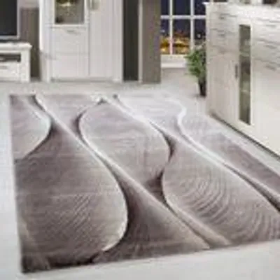 Immagine prodotto di Homebyhome Tappeto Moderno per Soggiorno Design Astratto Pelo Corto Morbido e Facile da Pulire Elegante, Dimensioni: 160x230 cm
