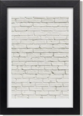 Produktbild von Bild 20x30 MDF-Rahmen, Wandkunst Backsteinmauer