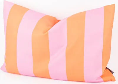 Produktbild von Kissenhülle Streifen orange pink div. Größen SCHÖNER LEBEN Größe 40x60cm (HxB) 40x60cm (HxB) Größe
