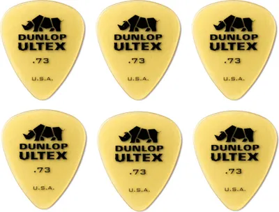 Produktbild von 6x Dunlop Ultex Standard Plektren - 0,73 mm