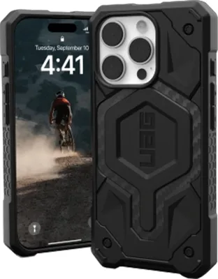 Obrázok produktu pre Puzdro Uag Monarch Pro s Magsafe pre Iphone 16 Pro - čierne